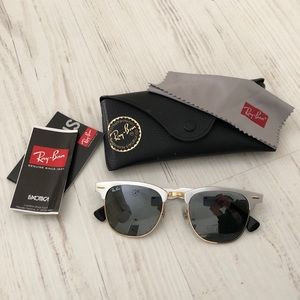 Ray Ban Clubmaster silver